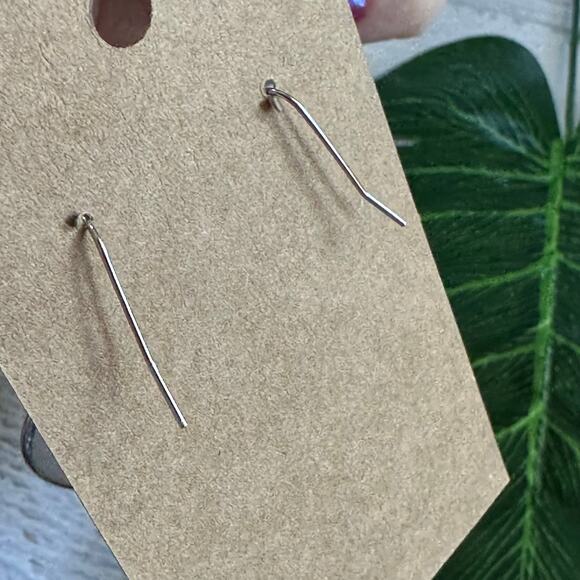 BOGO FREE Vintage quartz earrings, Dangly - Picture 5 of 5